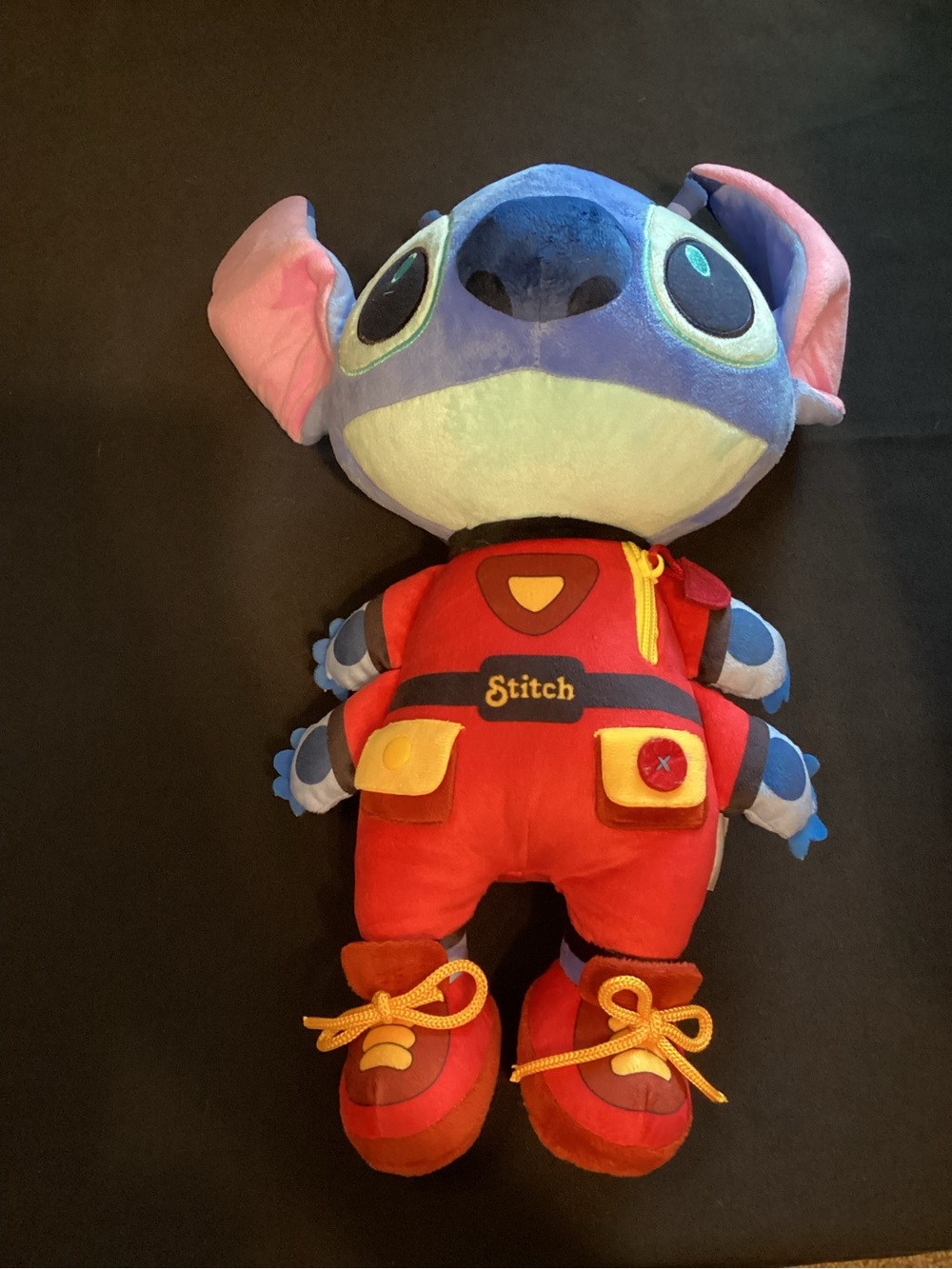 Kids Preferred Disney Baby Stitch Dress & Play Plush "Experiment 626" Learning